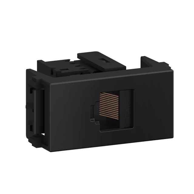 Módulo Tomada RJ45 com Keystone CAT 5E ou 6E Refinatto WEG Home | Loja Tramo