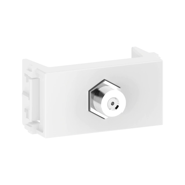 Módulo Tomada para antena de TV Terminal coaxial 75 Ω Refinatto WEG Home | Loja Tramo