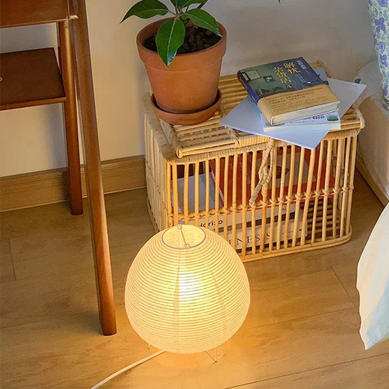 Abajur Lanterna LED Estilo Japonês | Loja Tramo