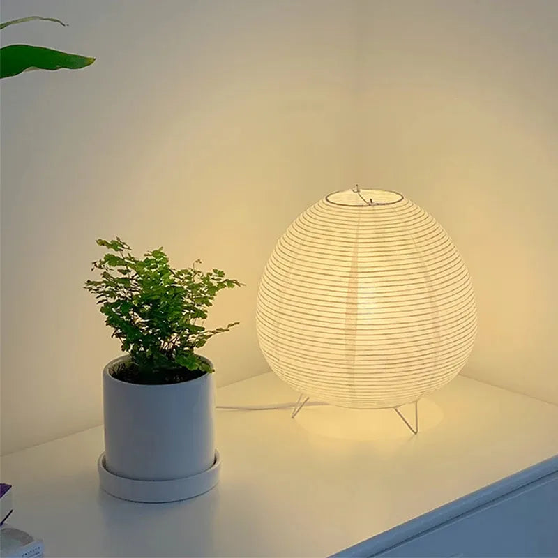 Abajur Lanterna LED Estilo Japonês | Loja Tramo