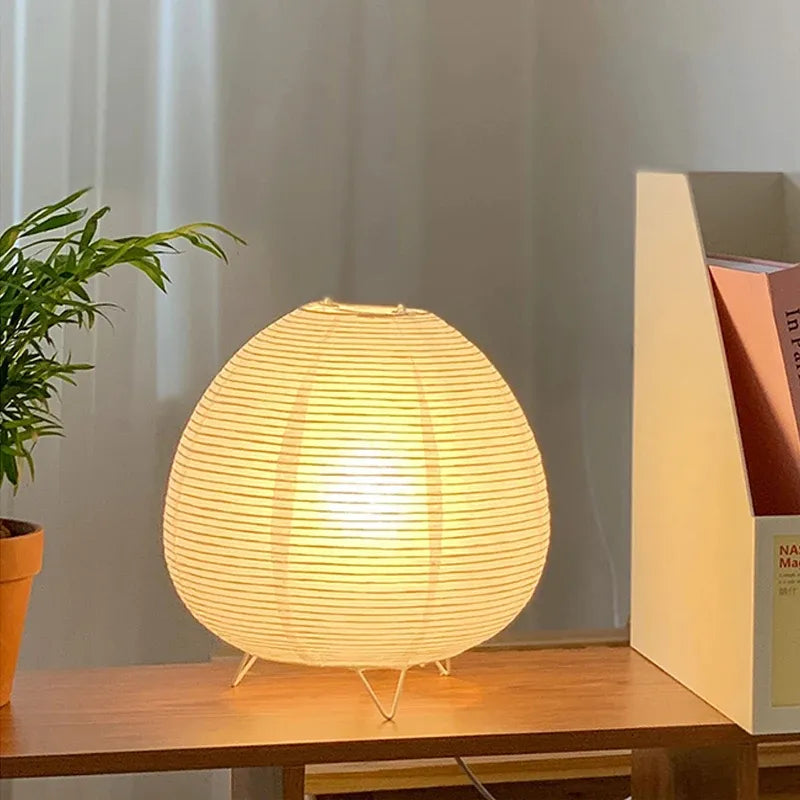 Abajur Lanterna LED Estilo Japonês | Loja Tramo