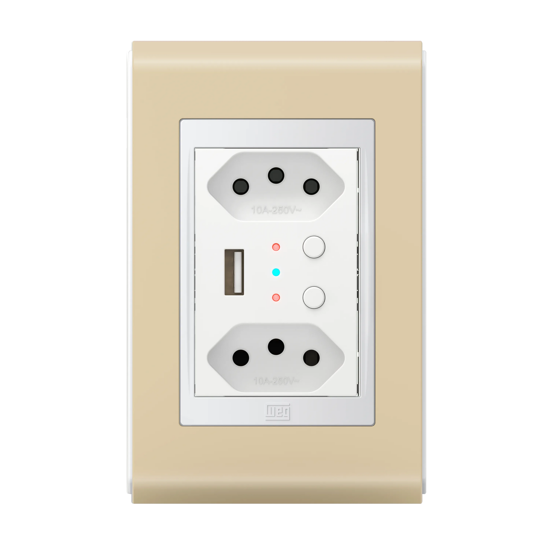 Conjunto Tomada Dupla Inteligente com USB e WIFI (Refinatto) | Loja Tramo