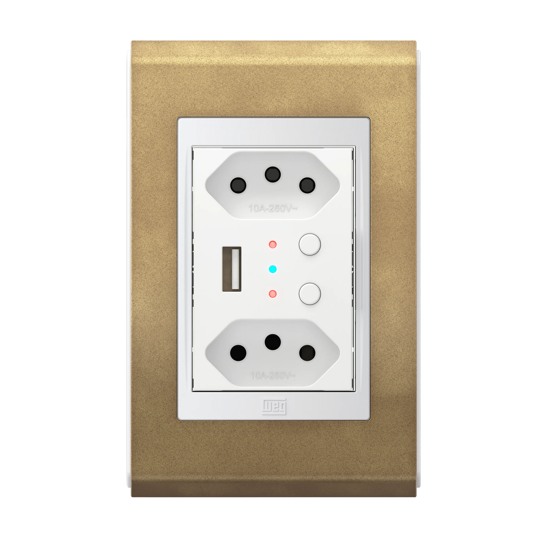 Conjunto Tomada Dupla Inteligente com USB e WIFI (Refinatto) | Loja Tramo