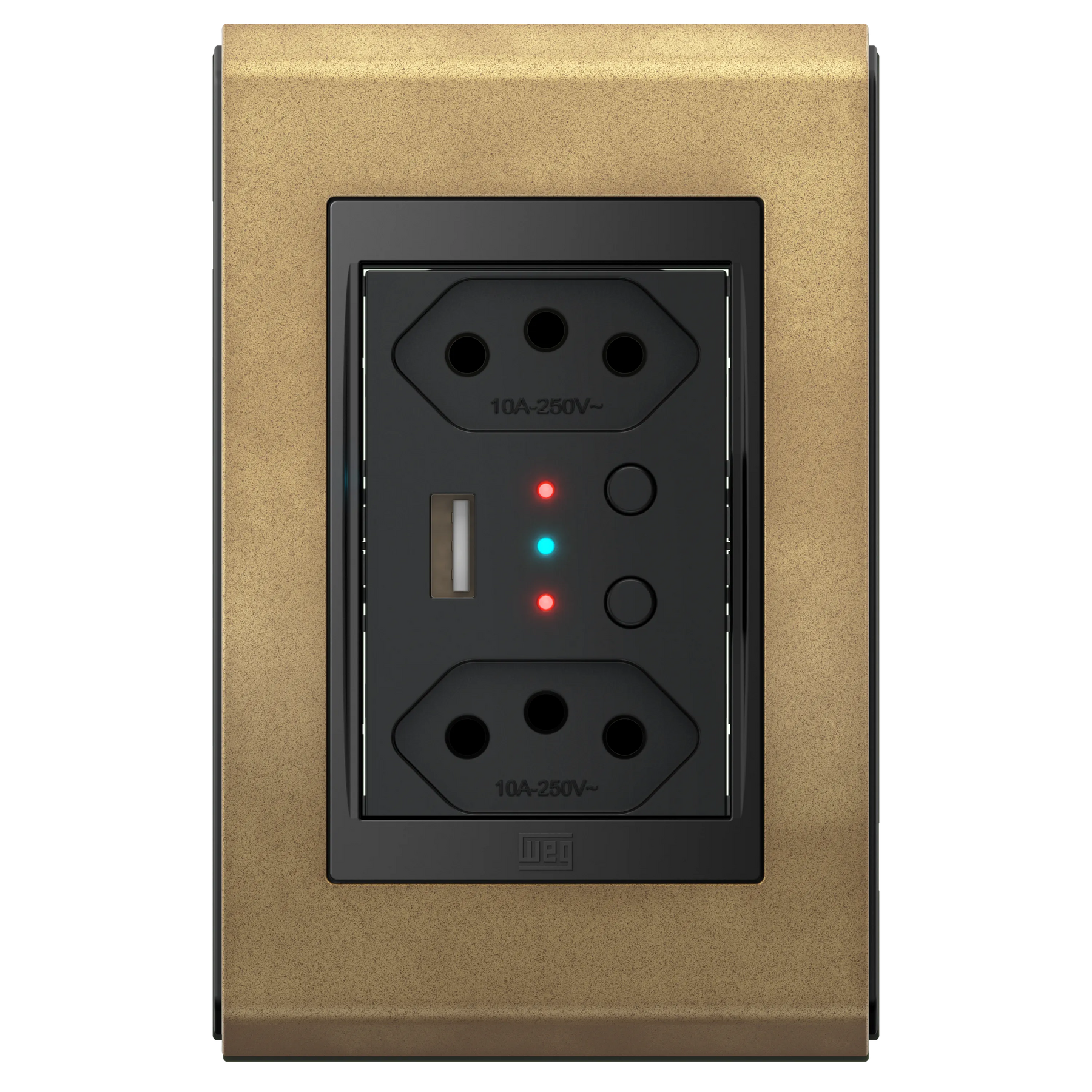 Conjunto Tomada Dupla Inteligente com USB e WIFI (Refinatto) | Loja Tramo