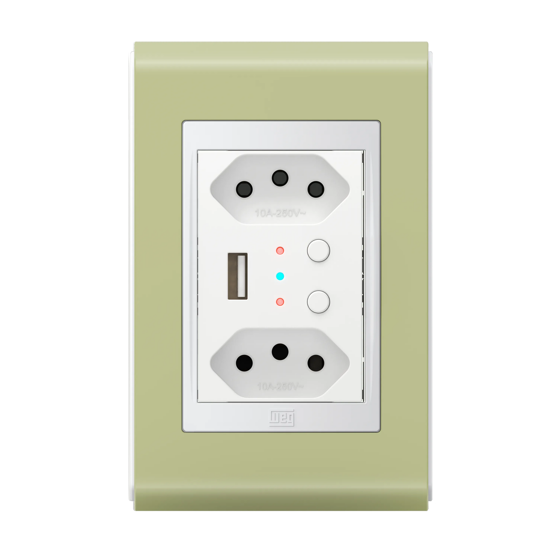 Conjunto Tomada Dupla Inteligente com USB e WIFI (Refinatto) | Loja Tramo