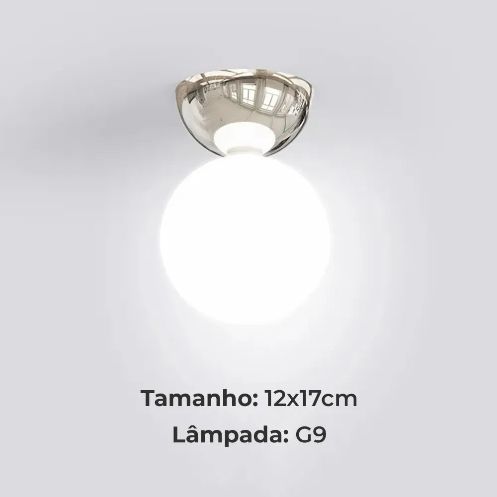 Lustre Bauhaus Entrance Lamp | Loja Tramo