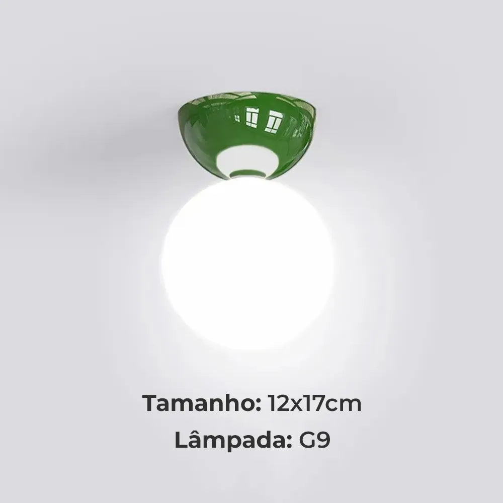Lustre Bauhaus Entrance Lamp | Loja Tramo