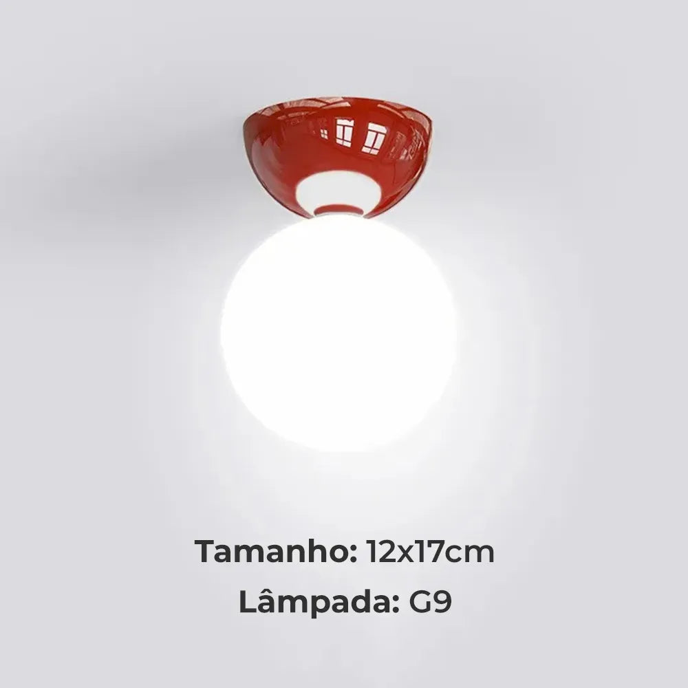 Lustre Bauhaus Entrance Lamp | Loja Tramo