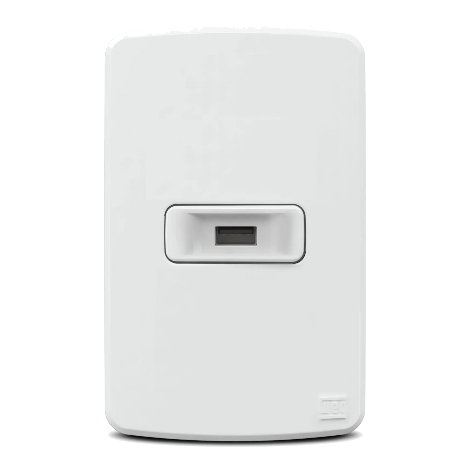 Conjunto Carregador keystone USB placa 4x2 (Composé) | Loja Tramo