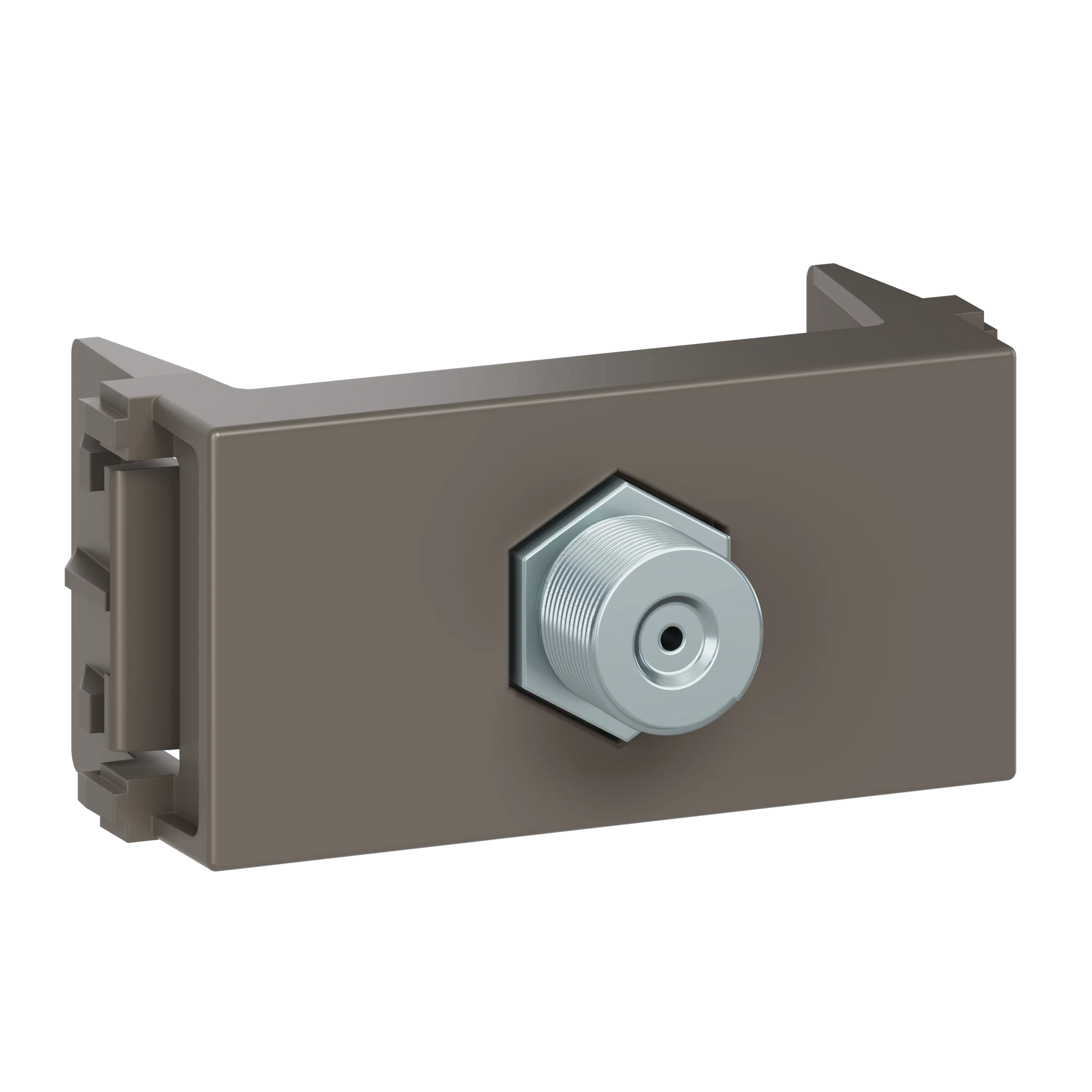 Módulo Tomada para antena de TV - terminal coaxial 75 Ω Esatta WEG | Loja Tramo