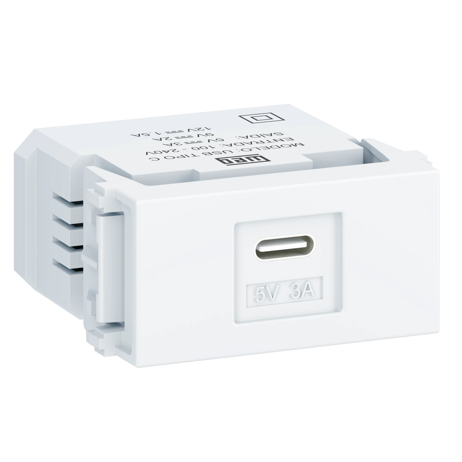 Módulo Carregador Keystone USB Tipo-C bivolt Esatta WEG | Loja Tramo