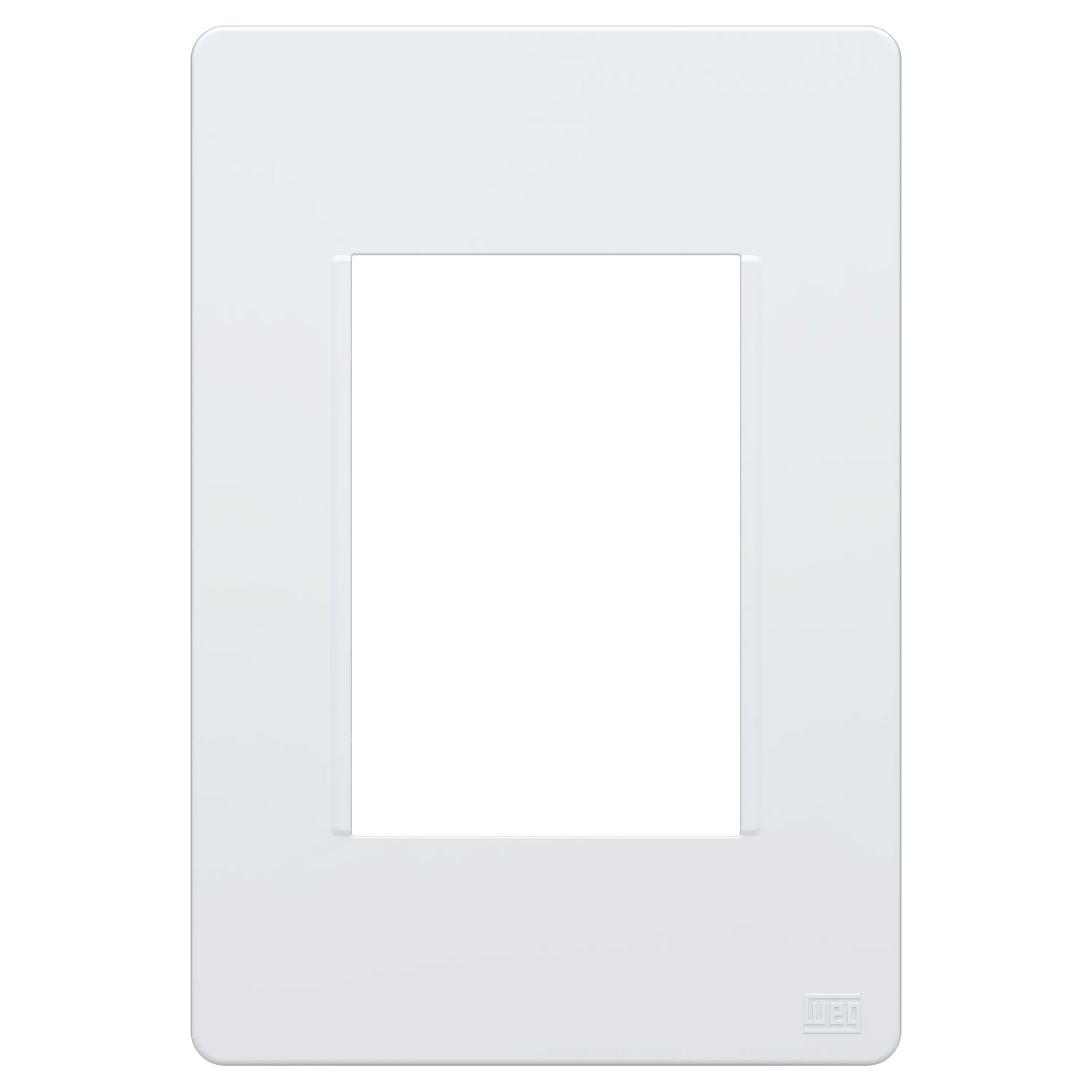 Placa e suporte 4X2" Esatta WEG Branca | Loja Tramo