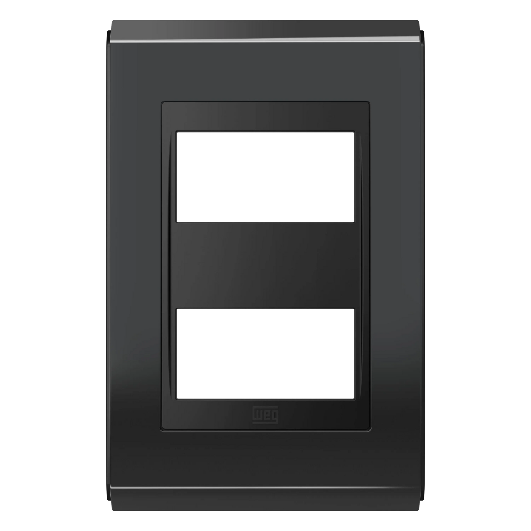 Placa Preto/Preta 4X2" Refinatto WEG | Loja Tramo