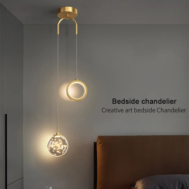 Lustre LED Nordic Gold | Loja Tramo
