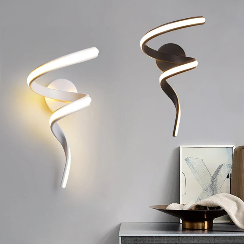 Luminária de Parede LED Espiral | Loja Tramo