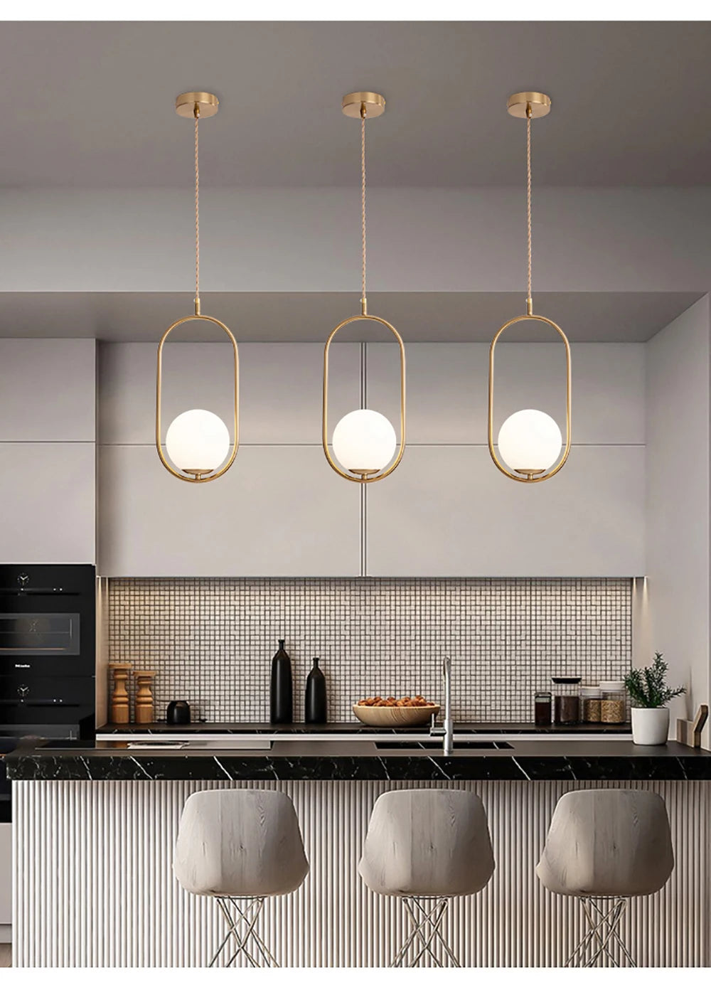 Luminária LED Golden Slim | Loja Tramo