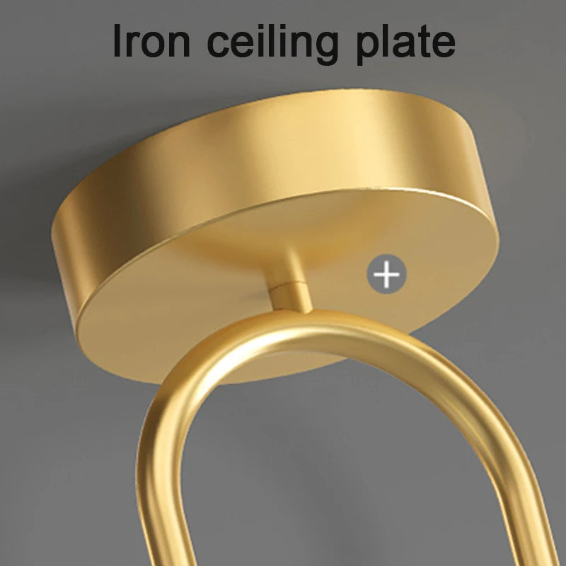 Lustre LED Nordic Gold | Loja Tramo