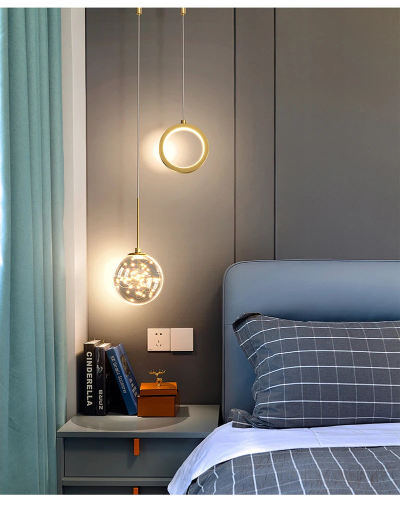 Lustre LED Nordic Gold | Loja Tramo