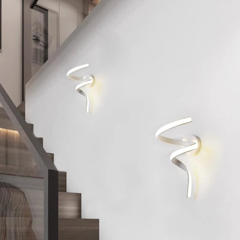 Luminária de Parede LED Espiral | Loja Tramo
