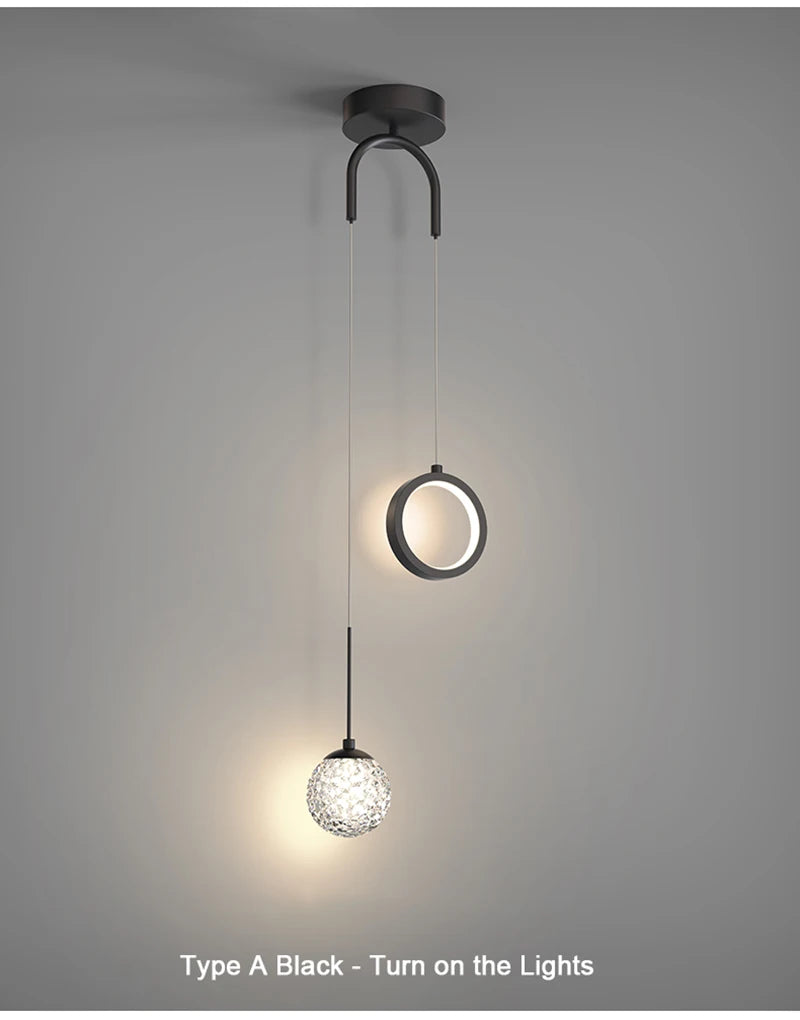 Lustre LED Nordic Gold | Loja Tramo