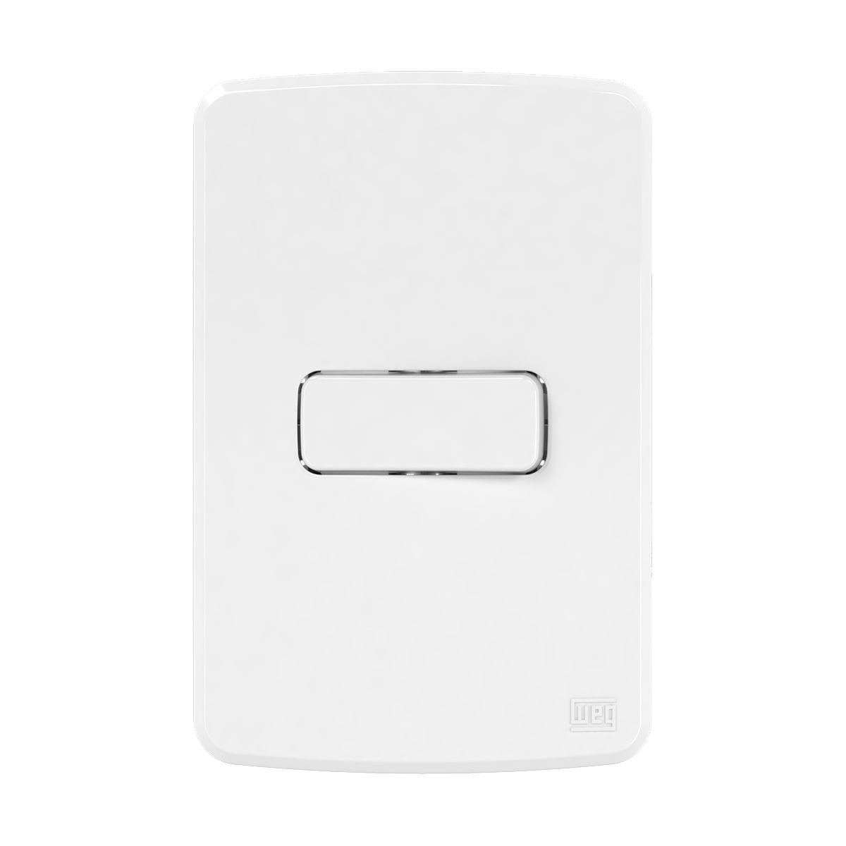 Conjunto 1 interruptor bipolar paralelo 10 A - 250 V CA + placa 4x2” + suporte (Composé) | Loja Tramo