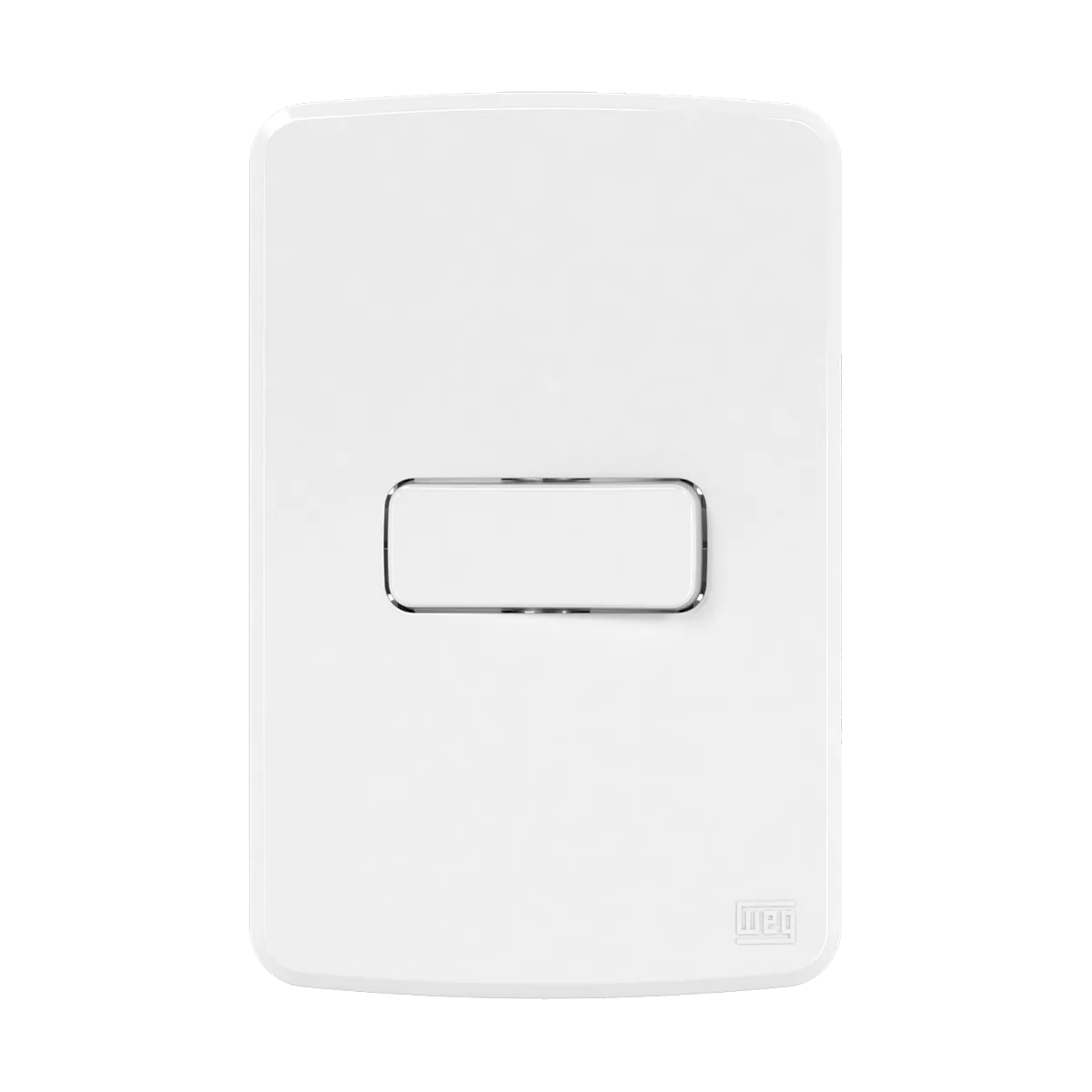 Conjunto 1 interruptor simples ou paralelo 10 A - 250 V CA + placa 4x2” + suporte (Composé) | Loja Tramo
