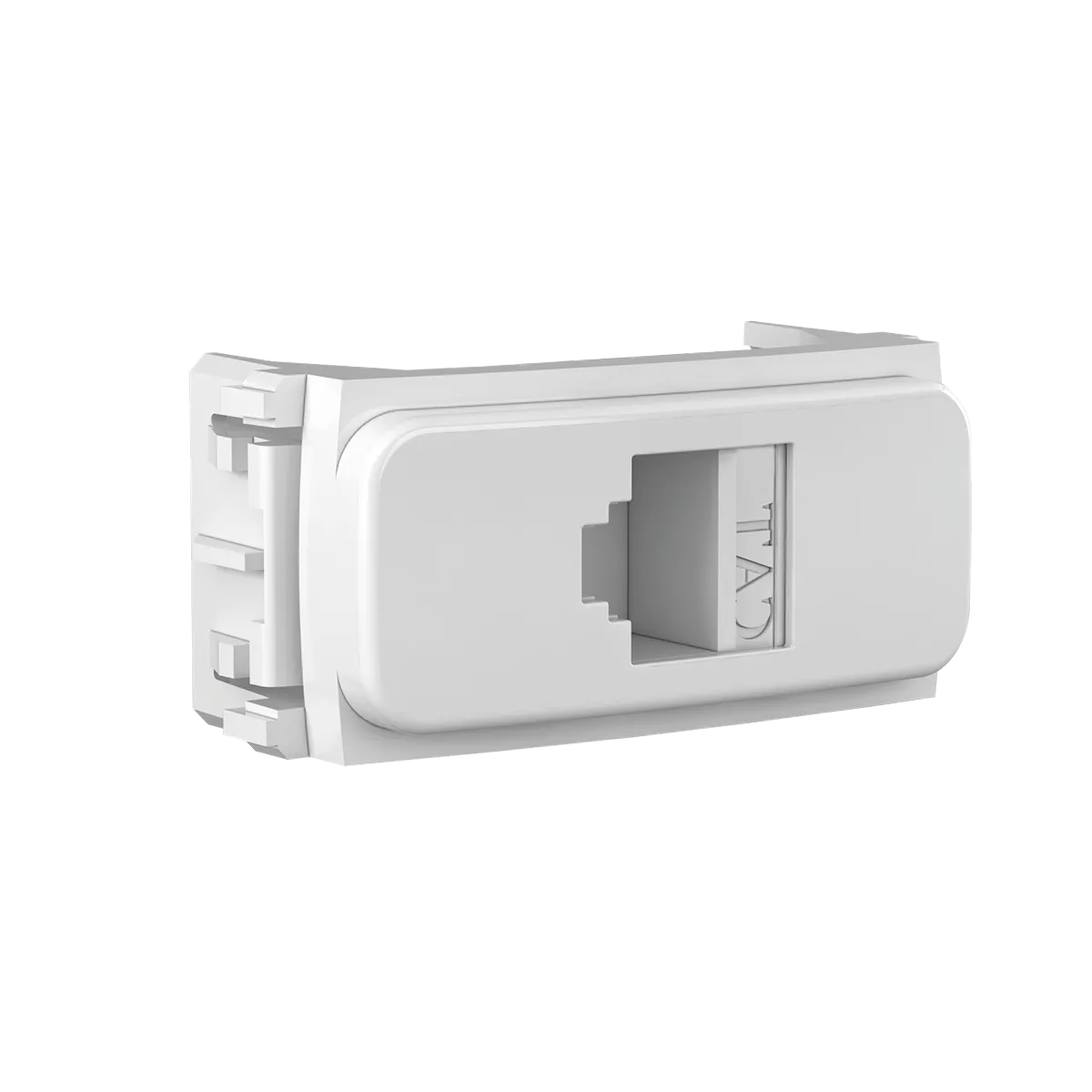 Módulo Tomada RJ45 com keystone CAT 5E ou CAT 6E (Composé) | Loja Tramo