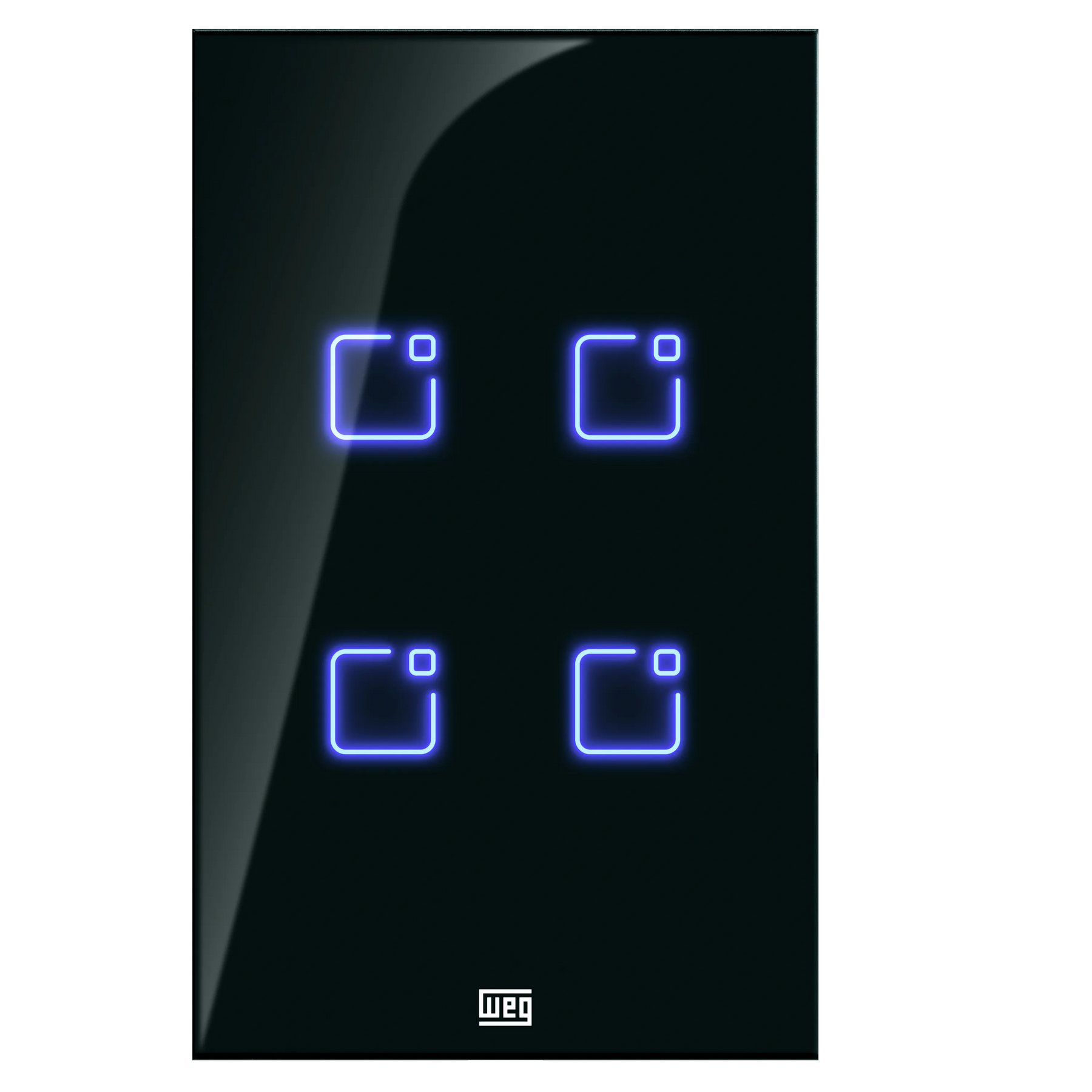 INTERRUPTOR TOUCH WHOME WI-FI 4x2" (1 a 4 botões) | Loja Tramo