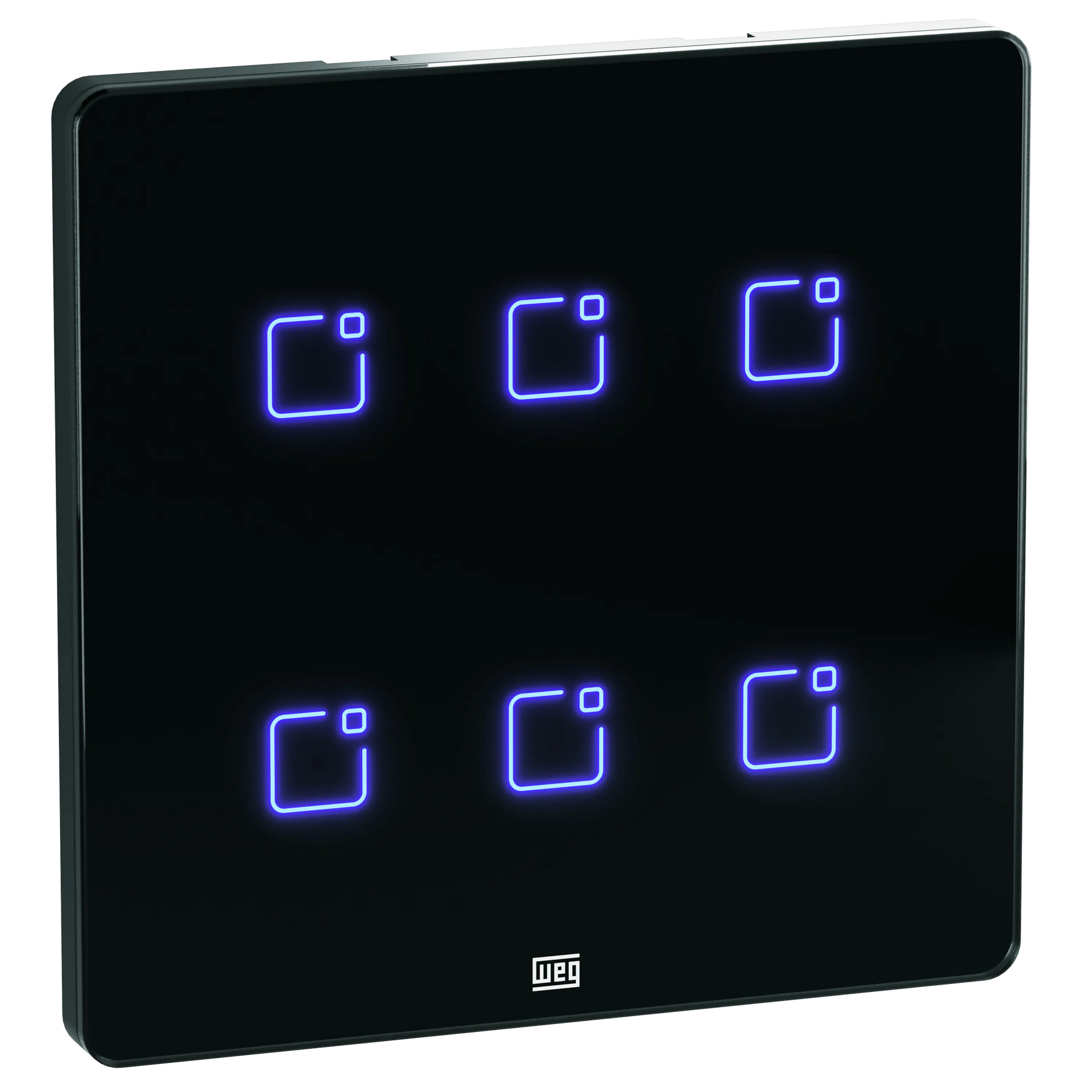 INTERRUPTOR TOUCH WHOME WI-FI 4x4 6 botões | Loja Tramo