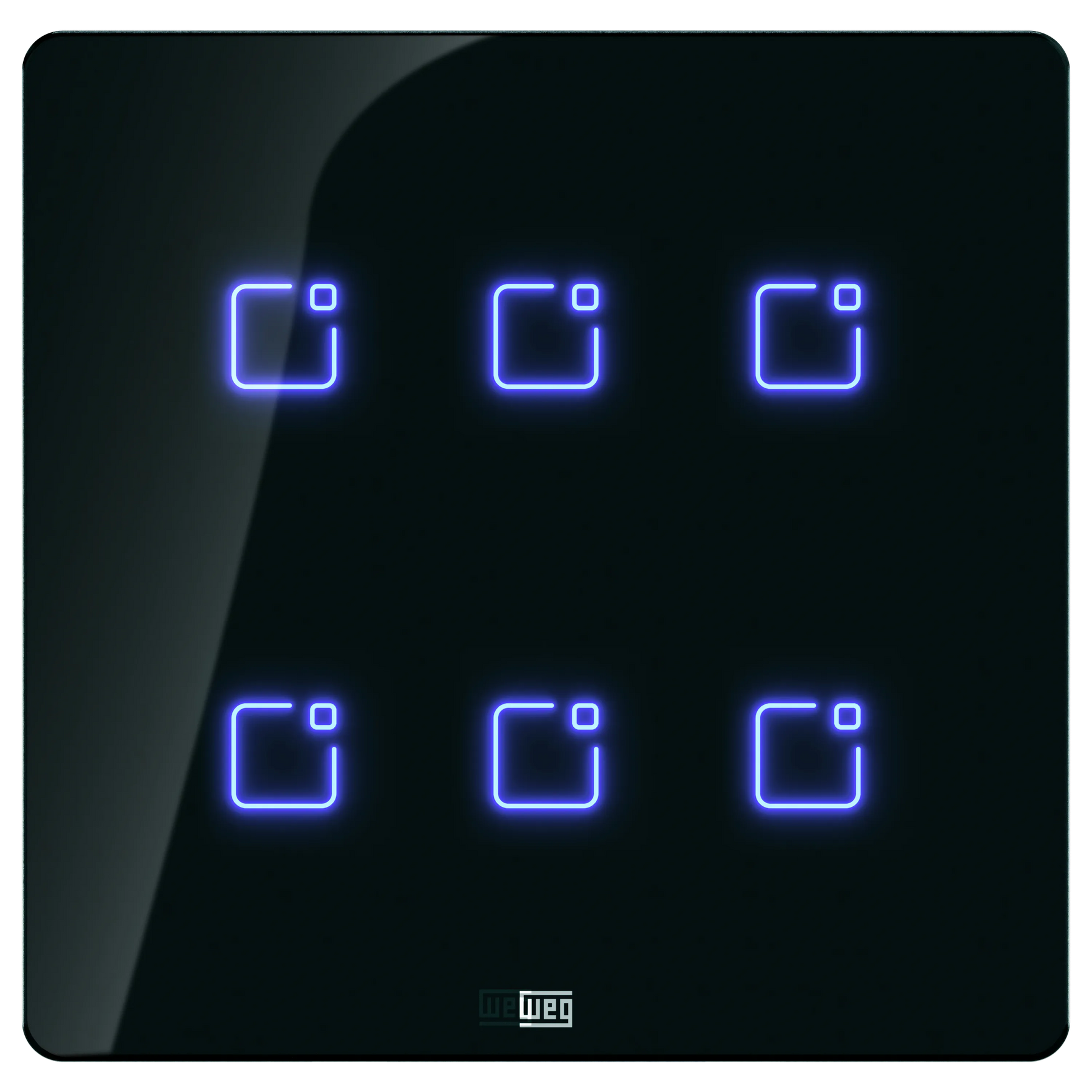INTERRUPTOR TOUCH WHOME WI-FI 4x4 6 botões | Loja Tramo