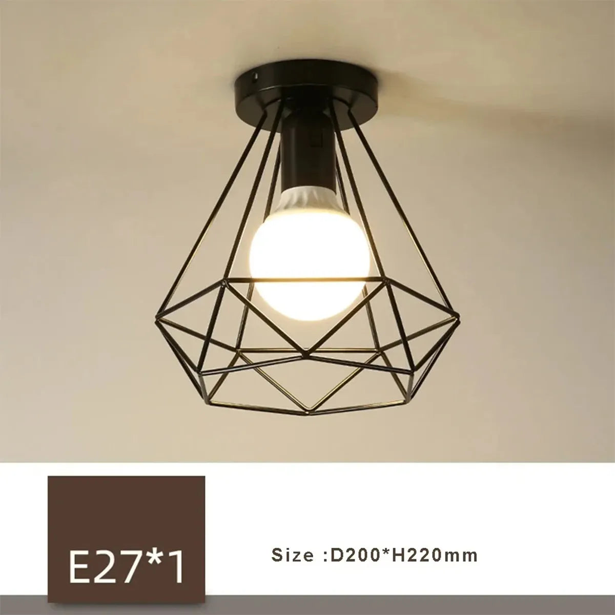 Lustre Aramado Retro | Loja Tramo