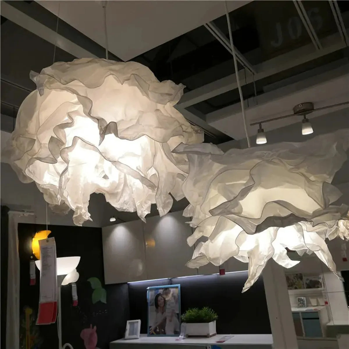 Lustre Cúpula Nuvem Abstrata | Loja Tramo