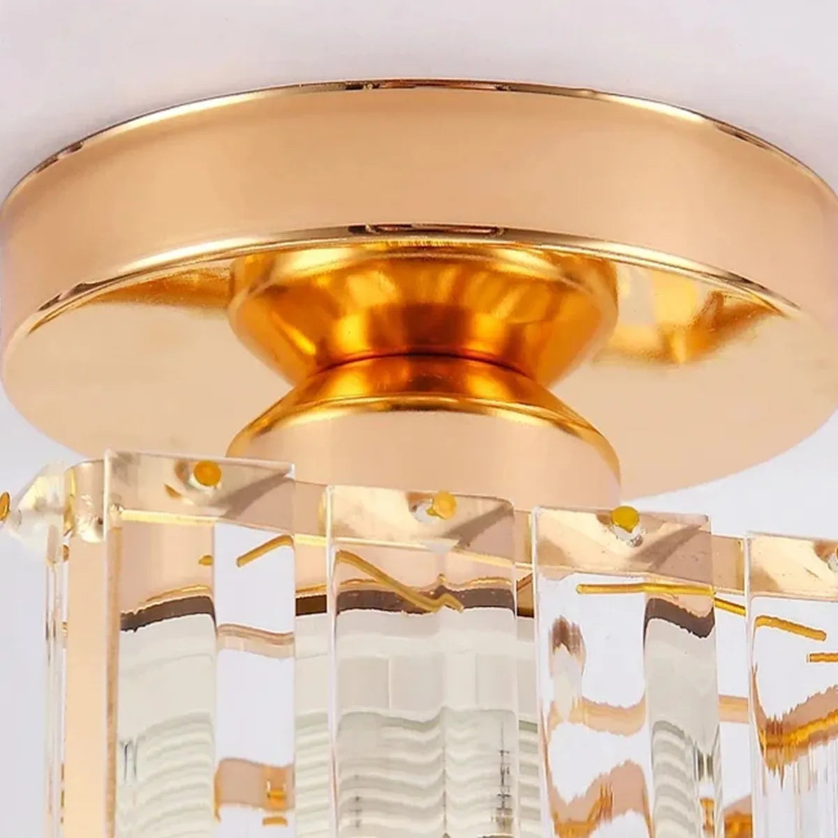 Lustre LED Geométrico de Cristal | Loja Tramo