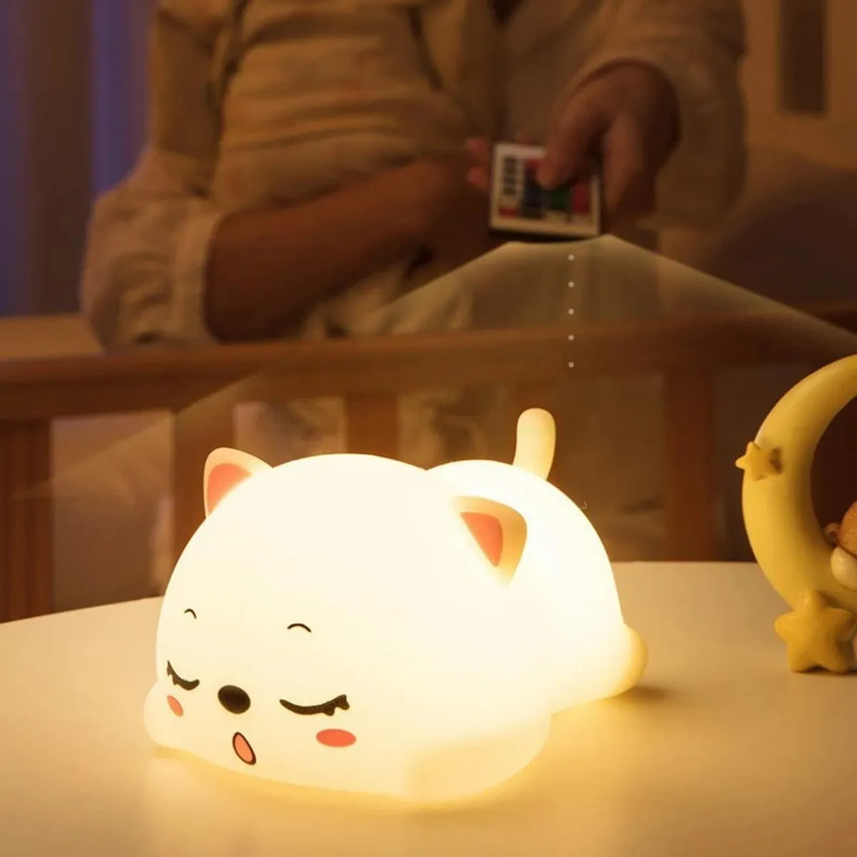 Abajur USB Lovely Cat | Loja Tramo