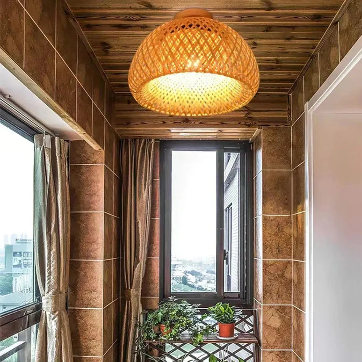 Lustre Bamboo Light | Loja Tramo
