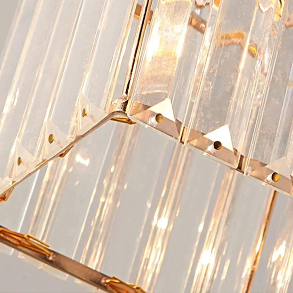 Lustre LED Geométrico de Cristal | Loja Tramo