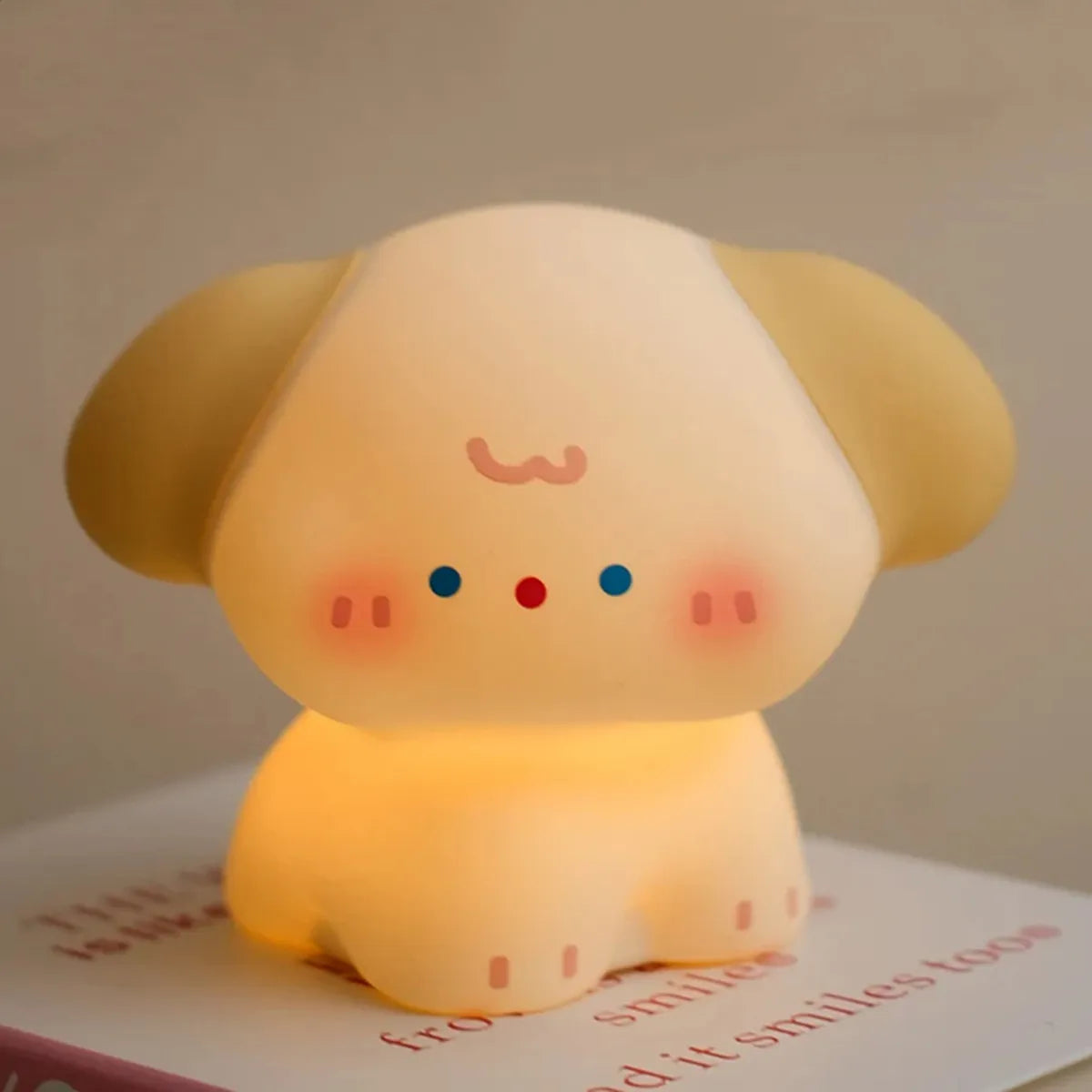 Abajur de Silicone Cute Dog | Loja Tramo