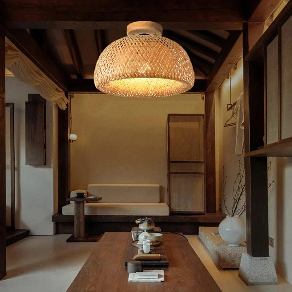 Lustre Bamboo Light | Loja Tramo