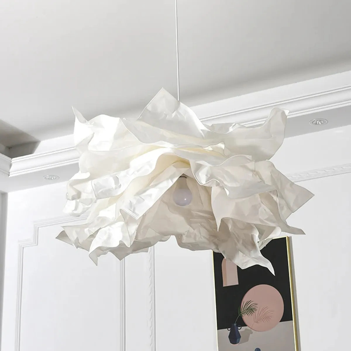 Lustre Cúpula Nuvem Abstrata | Loja Tramo