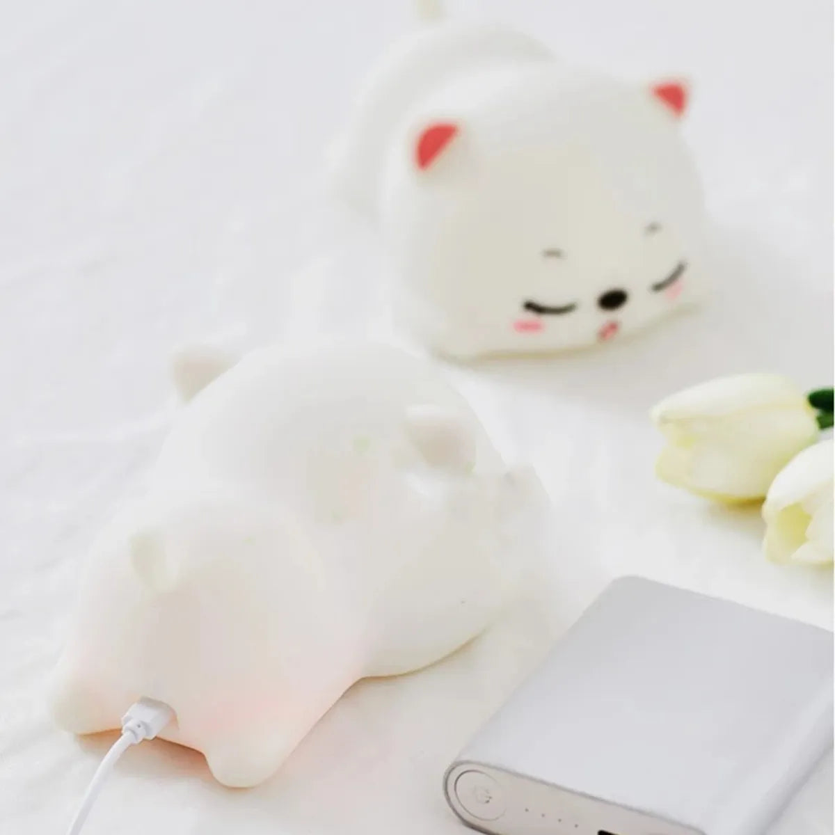 Abajur USB Lovely Cat | Loja Tramo