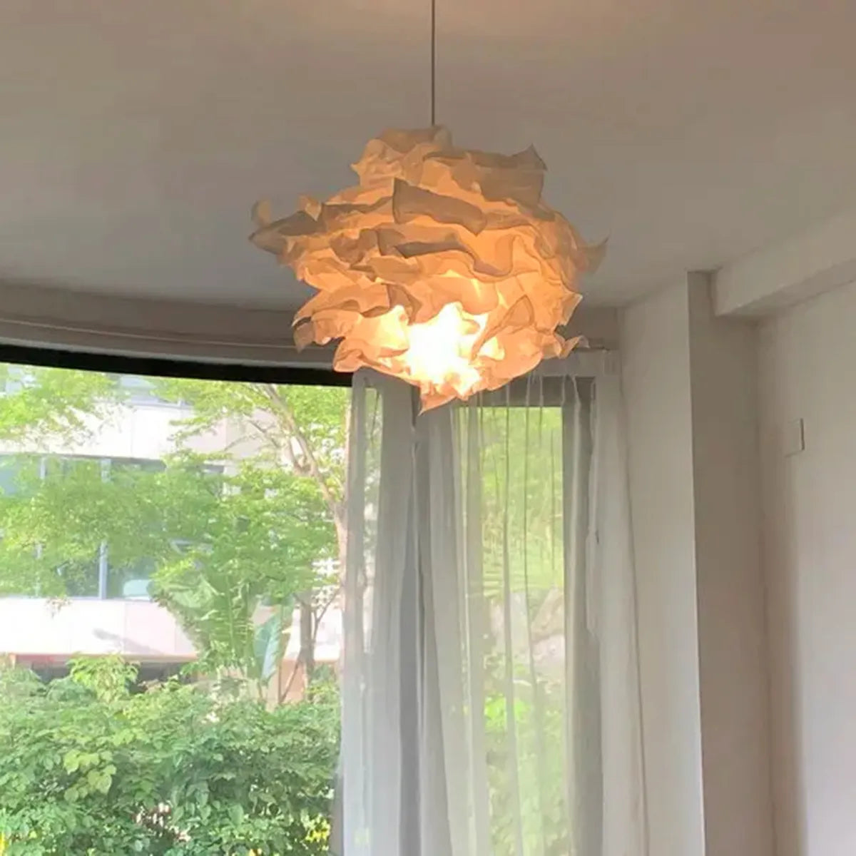 Lustre Cúpula Nuvem Abstrata | Loja Tramo
