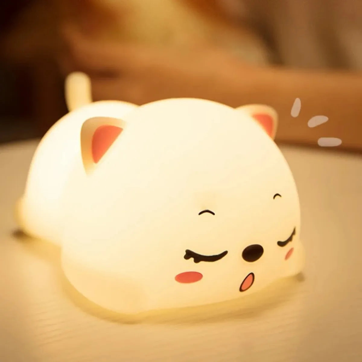 Abajur USB Lovely Cat | Loja Tramo