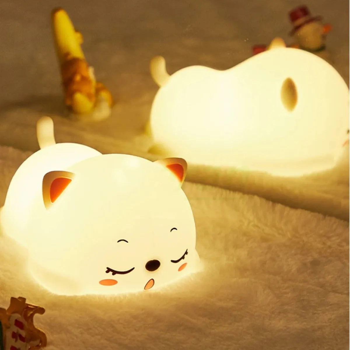 Abajur USB Lovely Cat | Loja Tramo