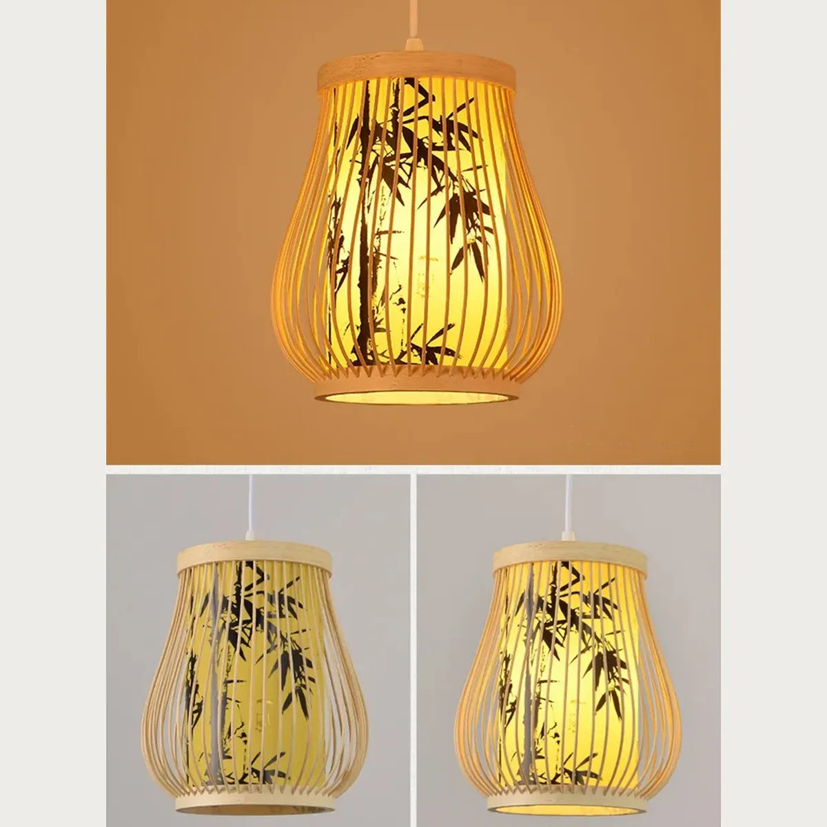 Pendente de Bamboo Estilo Chinês | Loja Tramo
