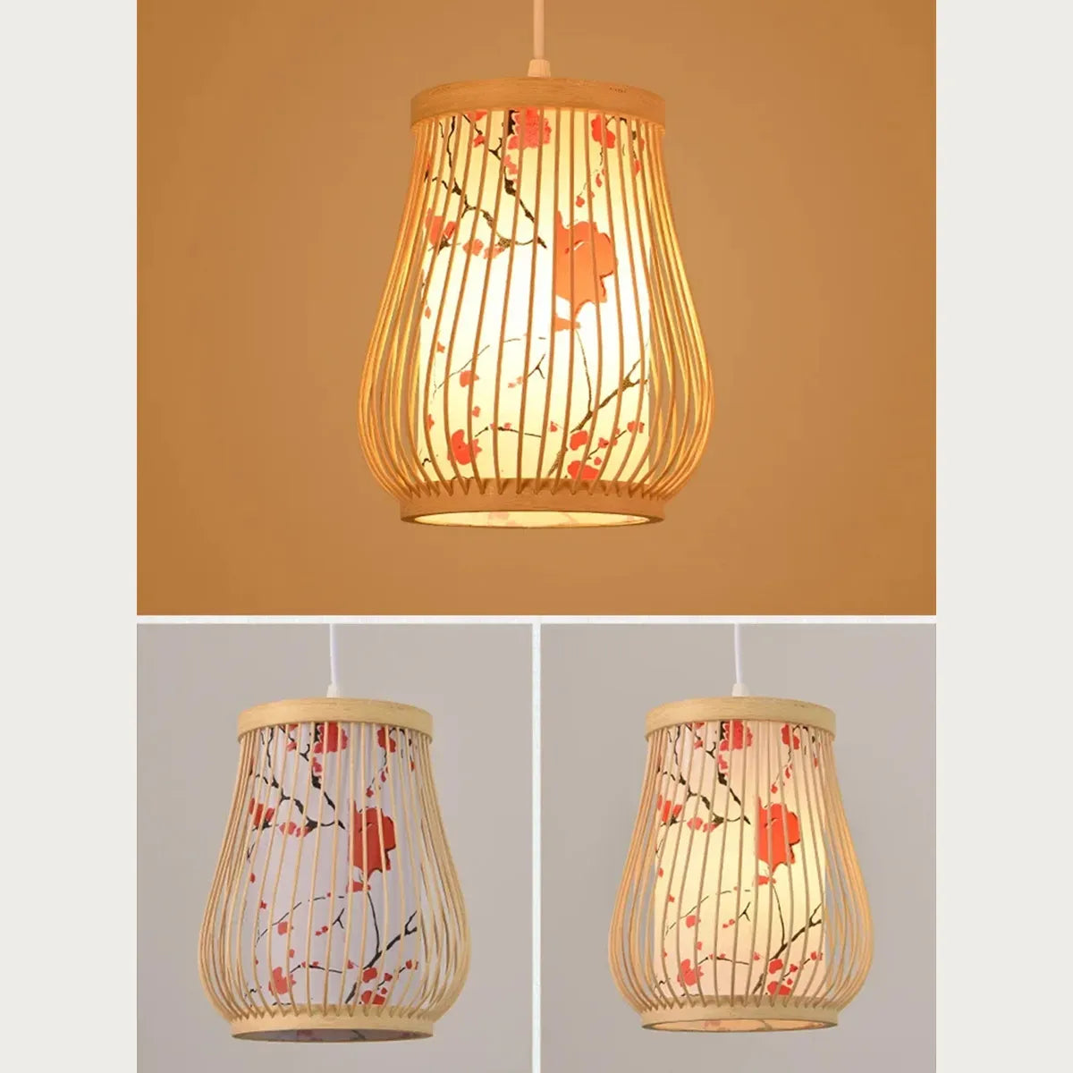 Pendente de Bamboo Estilo Chinês | Loja Tramo