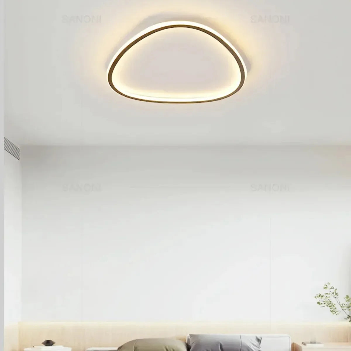 Lâmpada LED de Teto Triangular | Loja Tramo