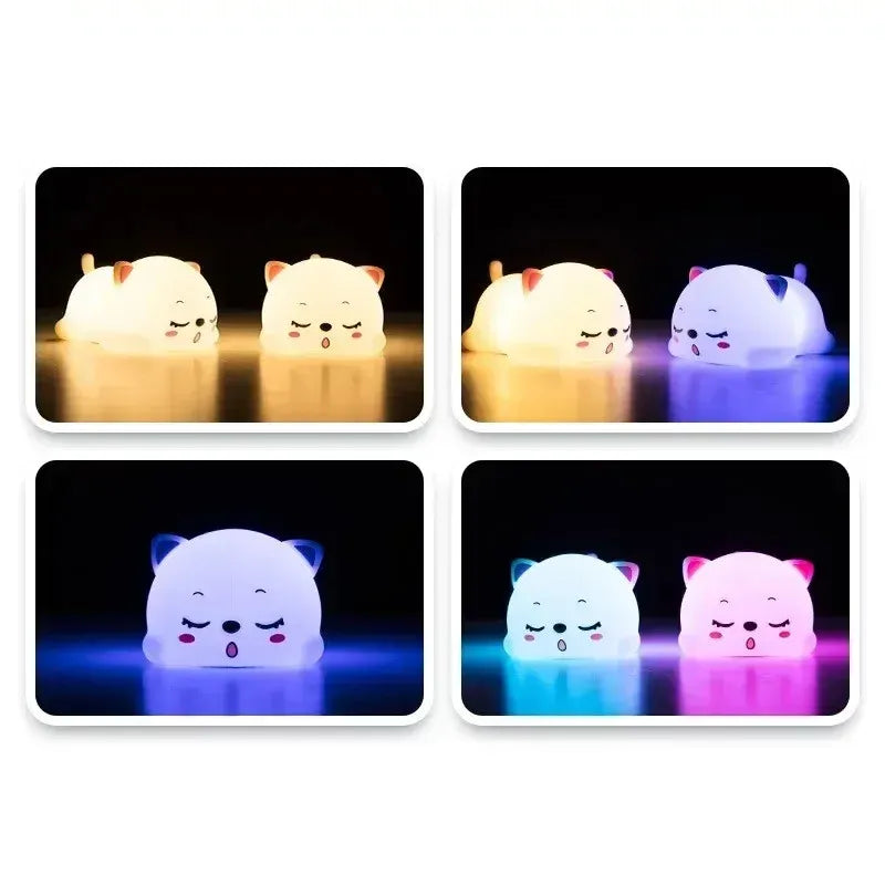Abajur USB Lovely Cat | Loja Tramo