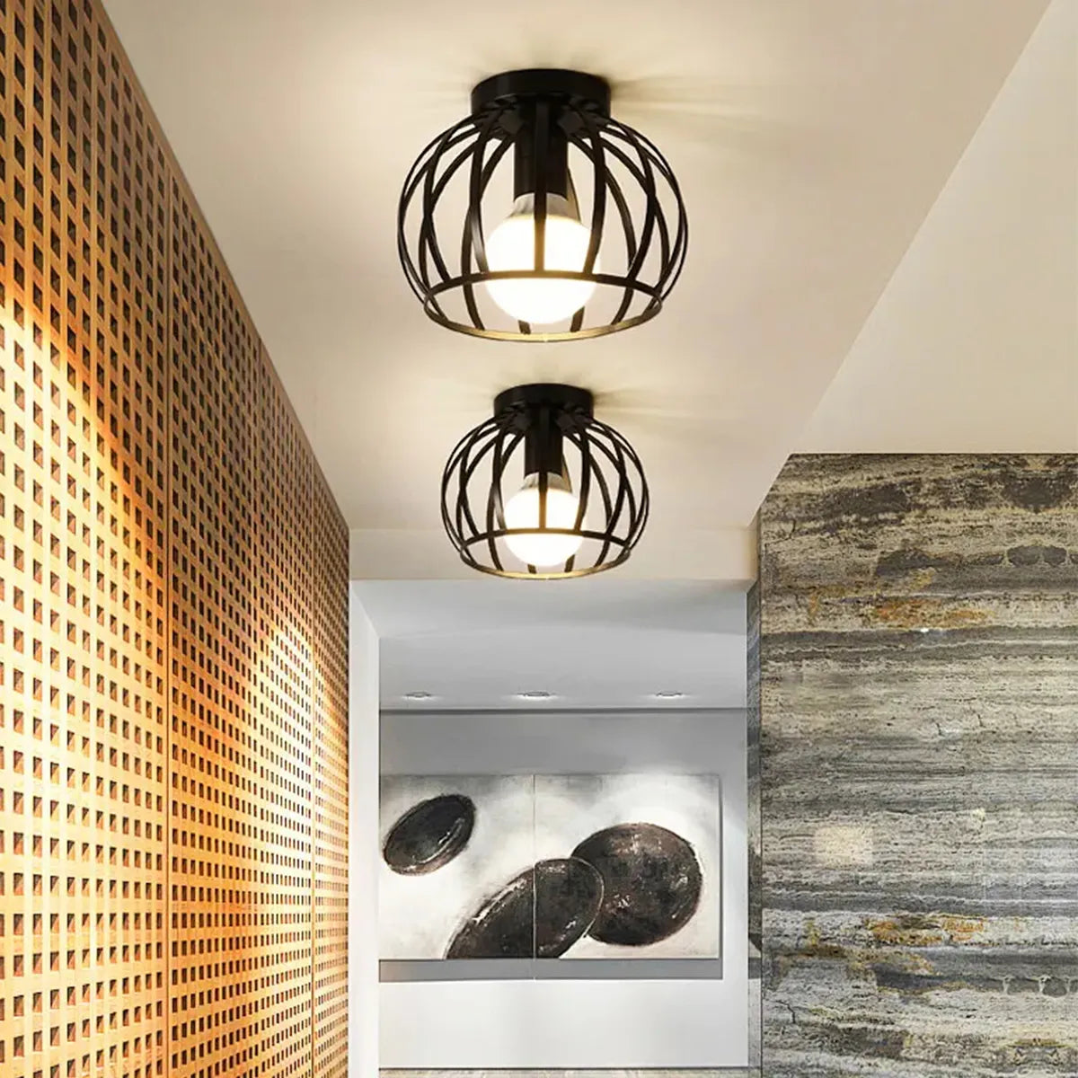 Lustre Aramado Retro | Loja Tramo
