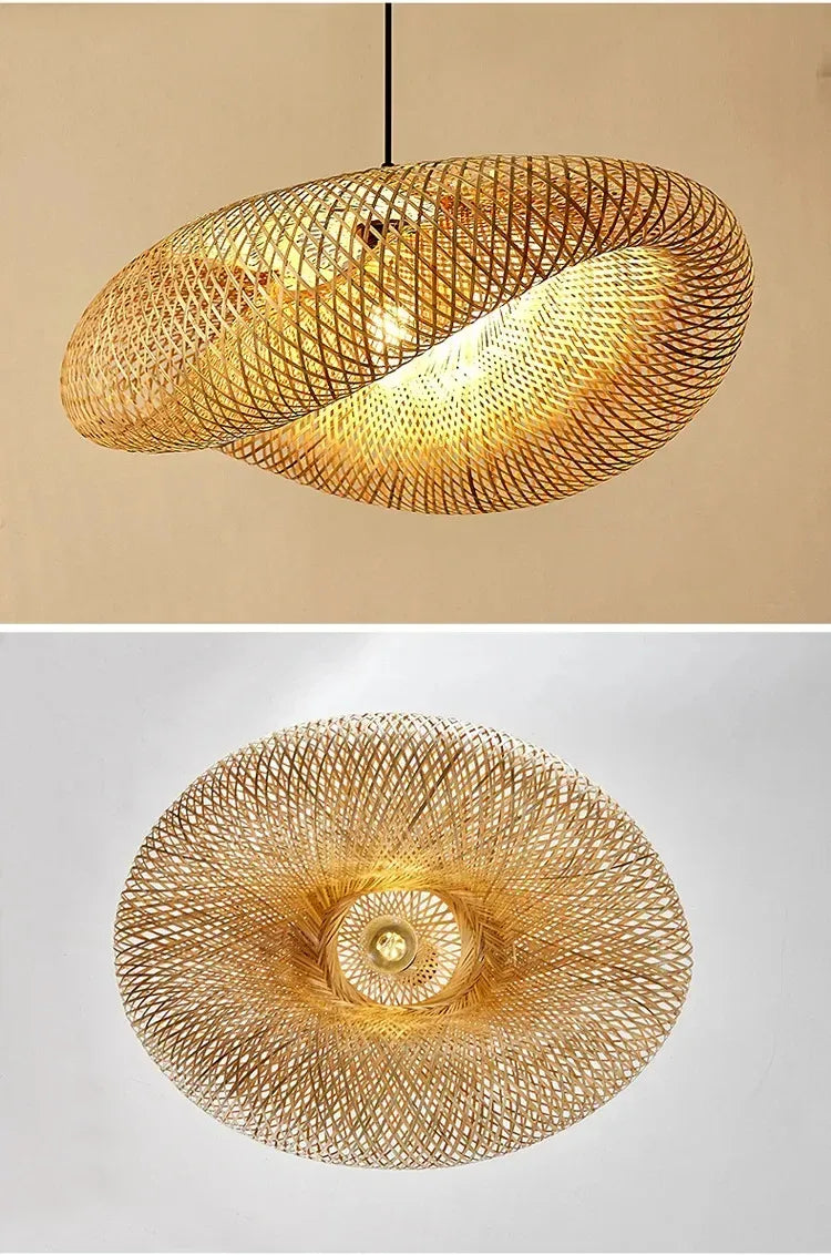 Pendente Orgânico de Bamboo | Loja Tramo