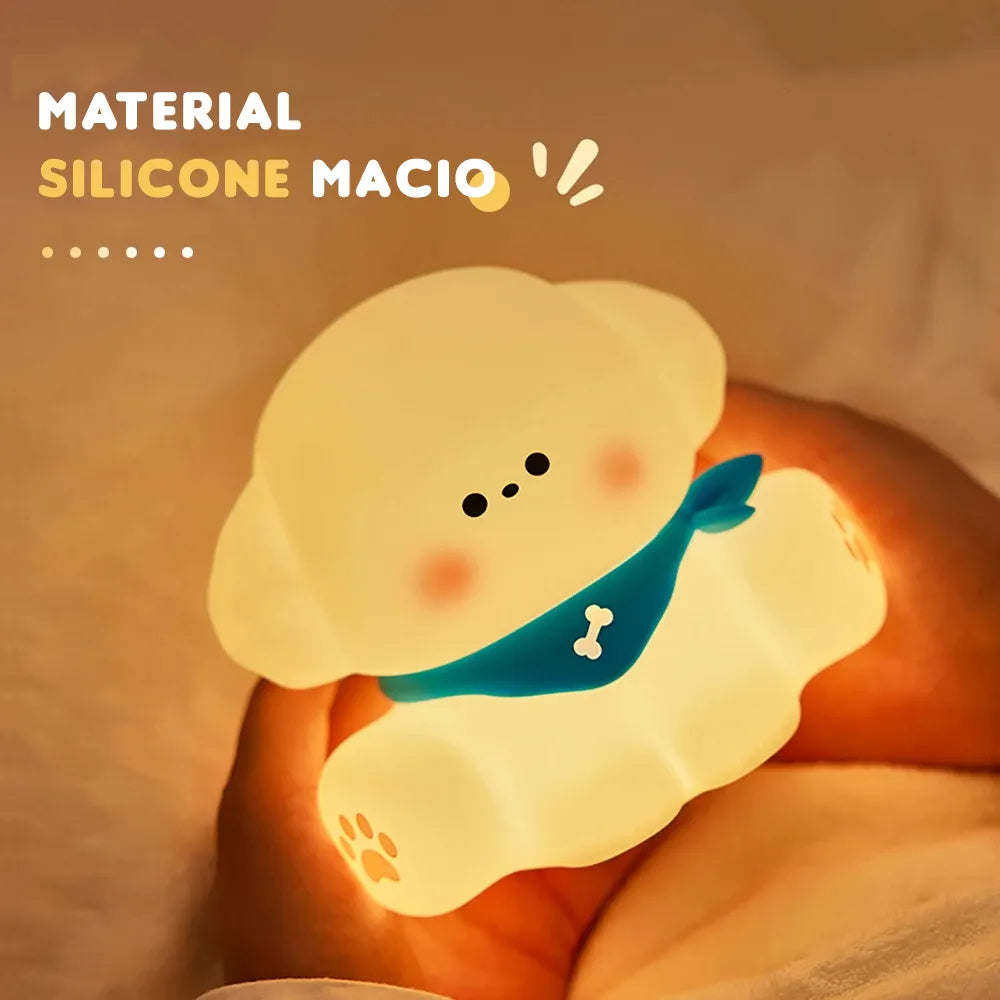 Abajur de Silicone Cute Dog | Loja Tramo